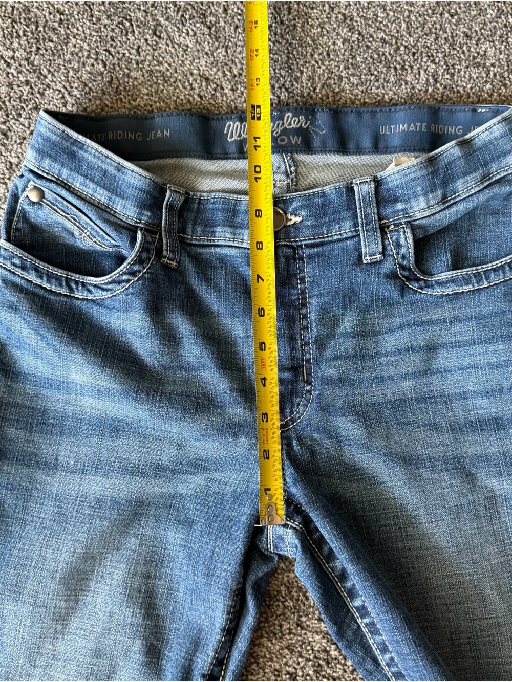 Wrangler Willow Ultimate Riding Jean Boot Cut Jeans - Picture 8 of 8